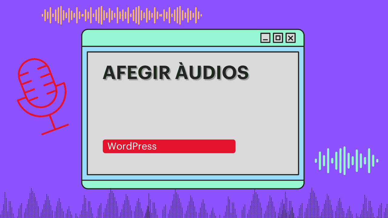 Afegir àudios