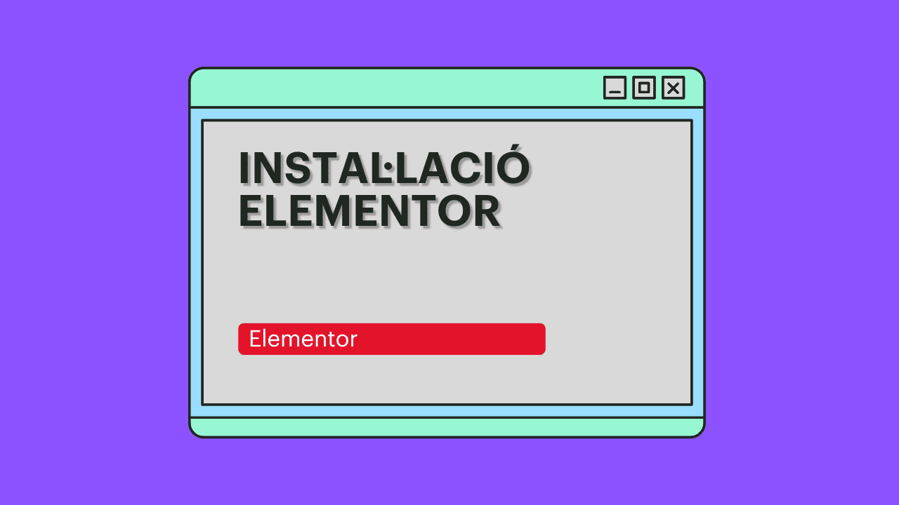 Installation of Elementor extension