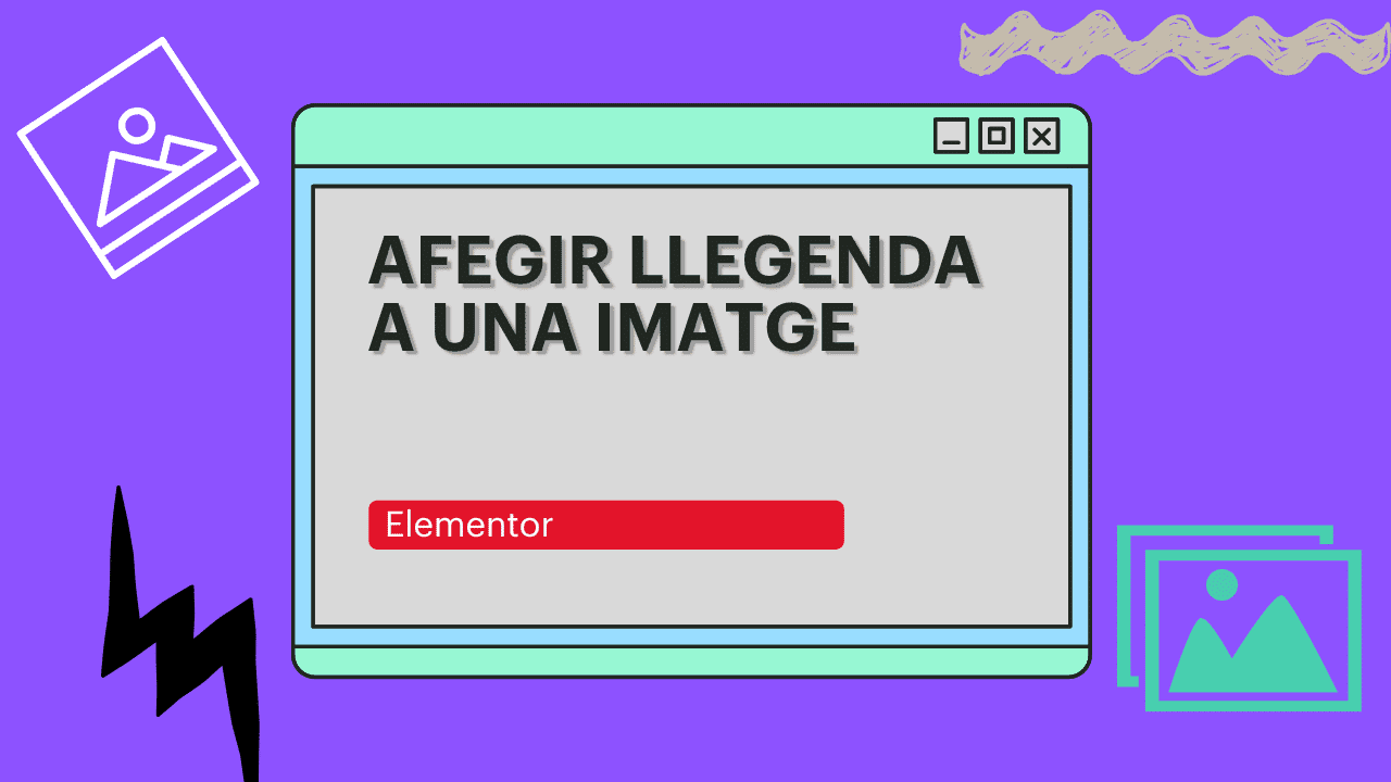Cómo poner una leyenda a una imagen .png en Elementor