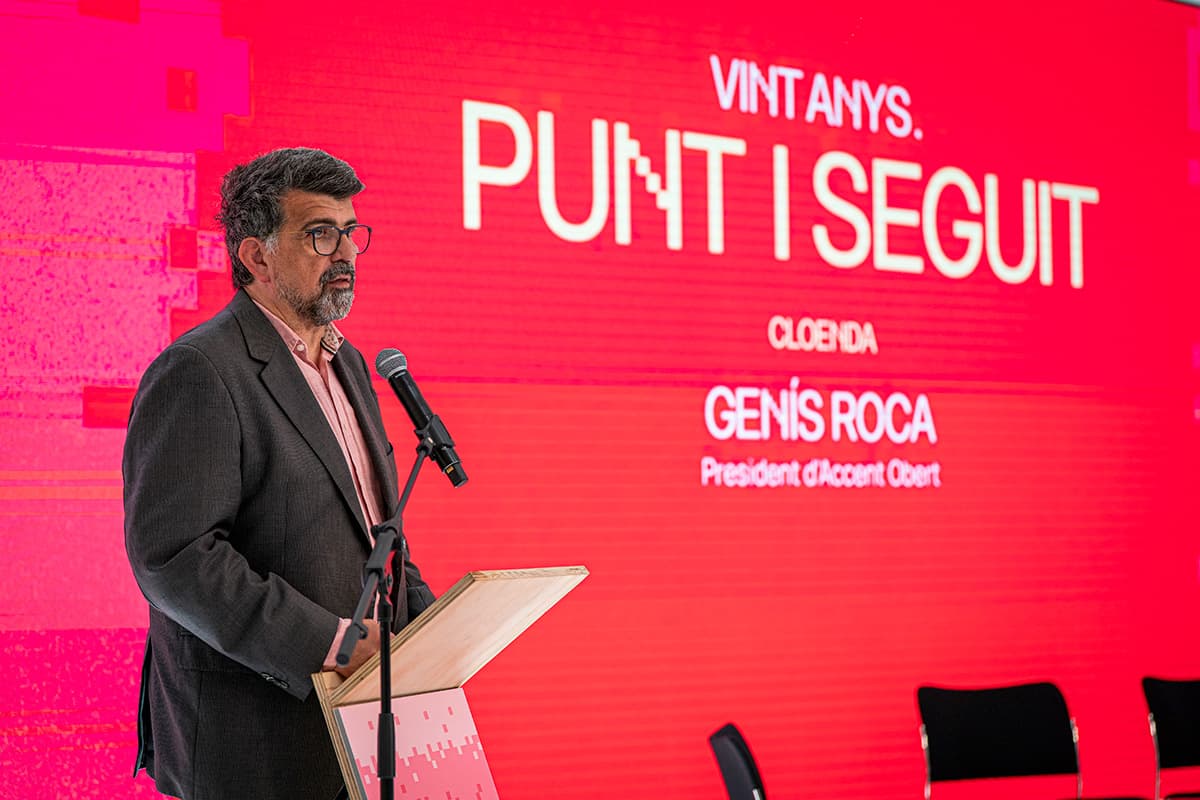 Acte de celebració 20è aniversari del domini .cat