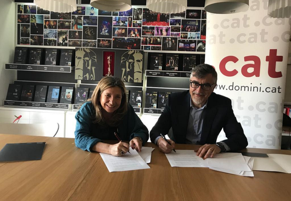 Conveni Fundació puntCAT i Acadèmia del Cinema Català