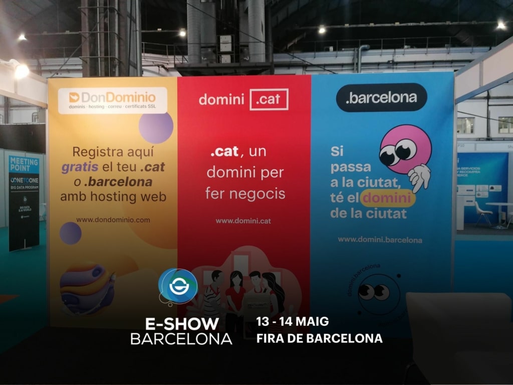 domini .cat al e-show barcelona